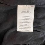 Hale Bob viola black gold metallic jacquard floral blouse size small Photo 8