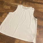 Calvin Klein  performance  wick white boxy tank top Photo 4