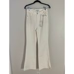 Judy Blue High Waist Garment Dyed White Side Slit Slim Bootcut Denim Jeans Photo 7