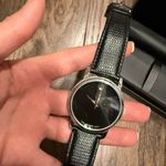 Movado Museum Classic Black and Silver Watch FULL SET. Rare! Sold out Photo 5