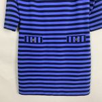 Lilly Pulitzer  Women’s Large Blue Black Striped Shift Dress Preppy Classic Core Photo 9