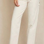 AMO painterly pant natural cotton high rise jeans size 26 Photo 0