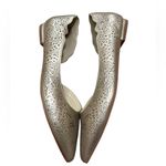 Jessica Simpson  Women's Gold Laser-Cut D’Orsay Flats Photo 3