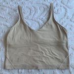 Lululemon Women’s 6 Align Cropped Tank Cafe Au Lait Photo 0