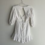 Revolve  White Embroidered Dress Photo 6