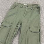 Billabong Wall To Wall Cargo Pants green denim straight leg loose fit baggy Photo 5