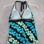 Nike  Black Halter Tie Circle Padded Swimwear Tankini Tank Top Medium M Photo 1