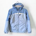 Columbia  Light Blue Windbreaker Jacket Girls Size 14/16 XL Women Small Photo 0