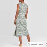 Universal Threads NWT Universal Thread Green Camo midi dress size L. Stretchy comfy modern fit Photo 1