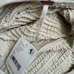 Free People Gabby Seamless Midi Dress Women's M/L Ivory Wet Plaster Textured NWT Photo 13