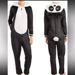 secret treasures  Panda Hooded Union Suit I Pc Pajamas w/ pockets, NEW, Size XL Photo 1