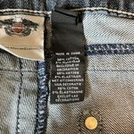 Harley Davidson Distressed Crop Jean Size 6 Photo 4