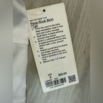 Lululemon Rare  Pace Rival Tennis Golf Skirt Tall 15” White -Size 6 NWT Original Photo 8