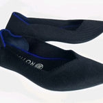 ROTHY'S The Flat Slip On Ballet Flat 8 Black Washable Sustainable Stretch Black Photo 0