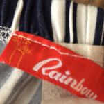 Rainbow Sandals Rainbow flared leggings navy and white SUPER SOFT size medium Photo 3