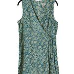 EXPRESS Vintage Floral Romper Mini Dress Retro 90s Size Large Photo 0