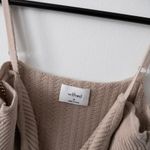 Aritzia  Wilfred Soloist Sweetheart Knit Tank Top Beige Women's Size Medium Photo 3