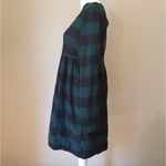 True Craft Green Black Plaid Button Down Dress XS Photo 1