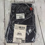 SER.O.YA by Retrofete Maya High Rise Skinny Jean Ash Raw Edge 26 NWT Black Photo 12