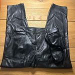 Paige pants faux leather vegan black 4 Photo 1