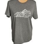 Bella Canvas  Gray Lexington, KY Map T-shirt Size Medium Photo 0