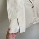Rachael Wang Oversized oatmeal blazer‎ neutral size Small Tan Photo 5