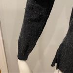 Massimo Dutti  Wool and Silk V Neck Long Sleeve Sweater Photo 2