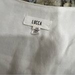Lucca Couture Luca floral white top xs Photo 4