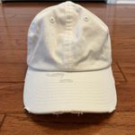 White Adjustable Hat Photo 0