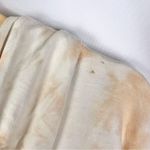 Aerie  Offline White & Orange Tie Dye Pullover Sweatshirt M Photo 4