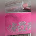 Juicy Couture  Fuchsia Cosmetic Bag with Silver Logo Photo 5