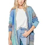 l*space NWT l* Zoe Beach Ombre Cardigan Sweater Oversized Layer Topper Size M/L Photo 0