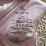 Kyodan NWOT White Lined Sports Bra Top Photo 3