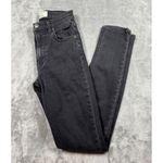 Reformation  Jeans High & Skinny Faded Black Destroyed Size‎ 23 Photo 1