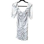 ASTR THE LABEL Ruffle Neck Ruched Mini Dress Sz M Photo 1