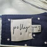 Princess Polly  Blue Polka Dot V Neck Long Sleeve Romper size US 6 Photo 1