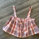 American Eagle  plaid swing cami top 🌸 Photo 6