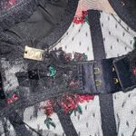 For Love & Lemons  Rosebud Black Bustier Corset Top XS Photo 7