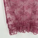 Unif Limited too vintage Y2K pink boho off the shoulder pink lacy blouse size medium Photo 9