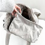 Oliver Thomas Kitchen Sink Colorblock Tote Quilted Bag Purse Gray Black Photo 6