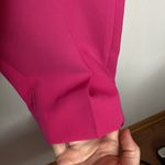 Les Copains Blue shocking pink cropped side zip trousers size IT 42 Photo 6
