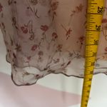 Cider Pink‎ Floral Babydoll Cupcake Dress Coquette Fairycore Kawaii Medium Homecoming Photo 5