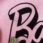 Juniors Barbie Fleece Shorts M Pink Size undefined Photo 3