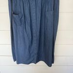 Woman Within Women’s 16W Blue Ruffle Maxi Dress Plus Size Photo 1