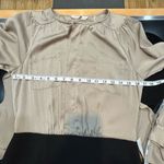 Rebecca Taylor Rebecca‎ Taylor Hidden Agenda Dress champagne black size 6 Photo 4