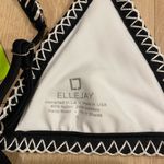 Ellejay NWT  swimwear triangle top Aztec print size small Photo 4