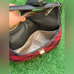 Talbots Quilted Greenwich Hobo Bag, Red Wool Plaid, NWOT Photo 12