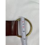 The Limited  SKU 7891 Womens Genuine Leather Braided Belt With Brass Buckle Size Photo 6
