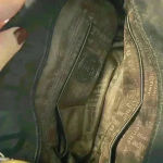 Etienne Aigner ‎ dark brown boho style purse bag Photo 6