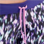 Nike Dri-FIT “Just Do It” Purple Abstract Print Crop Leggings – Size M Photo 9